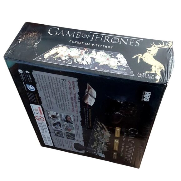 SEALED Game of Thrones 4D 3-Layer Puzzle of Westeros 1400+ Pieces 65+ Buildings - Picture 8 of 10